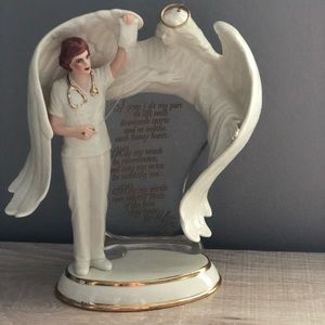 “Angel of Caring” nurse figurine